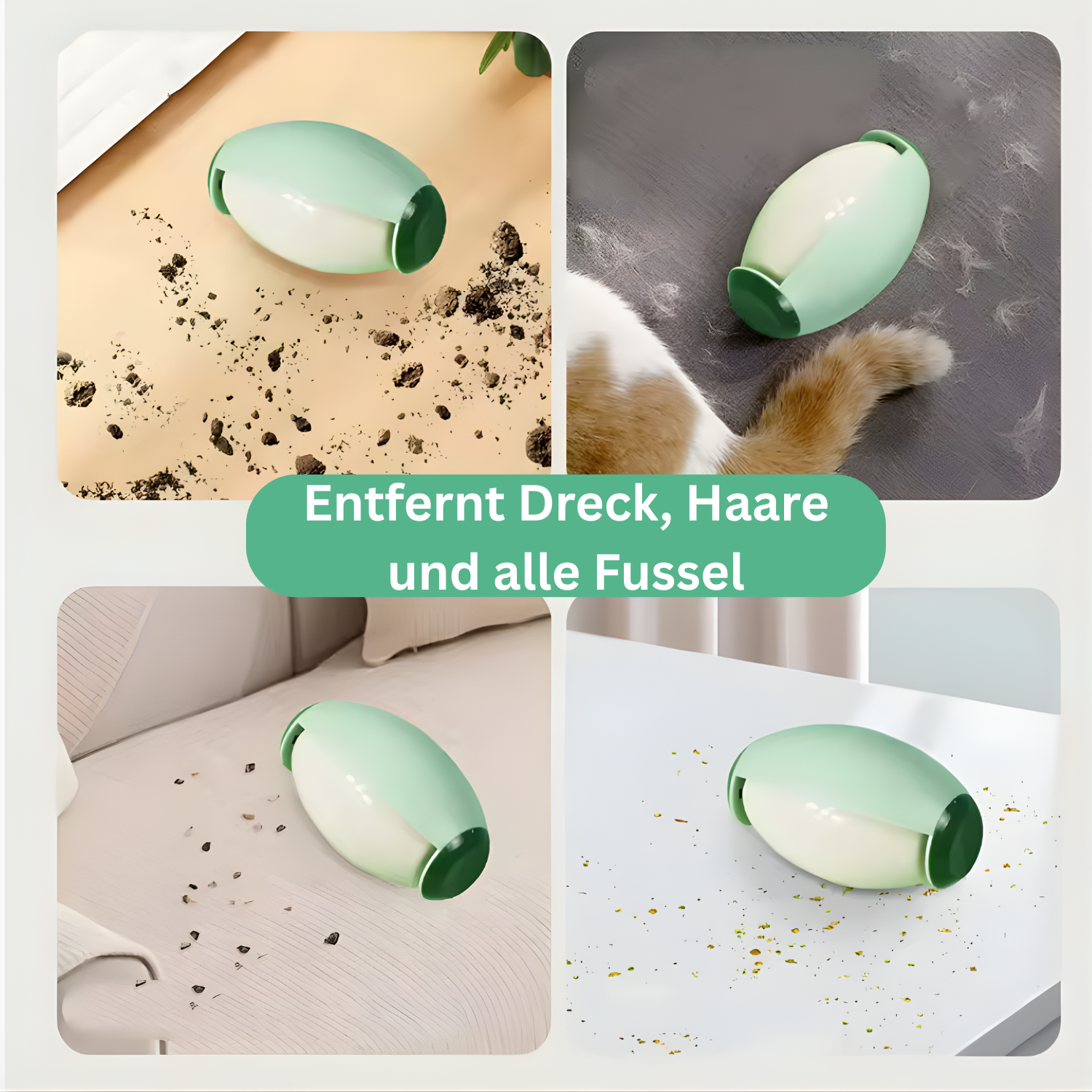 Wiederverwendbare Fusselroller